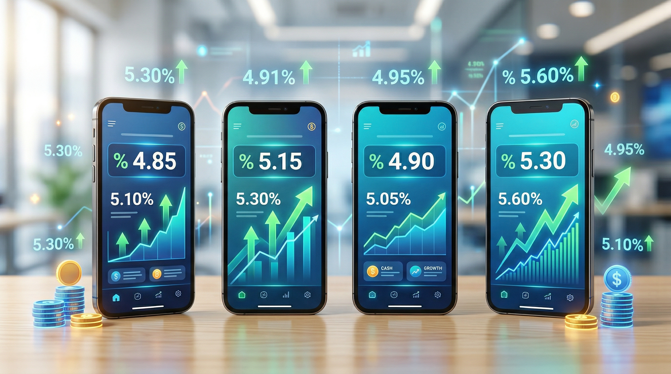 Best trading apps for high-yield cash in 2026 comparison